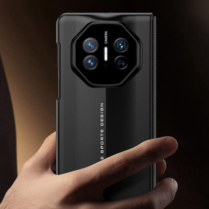 For Huawei Mate X5 GKK Blade Flip PU Phone Case(Carbon Fiber) by GKK