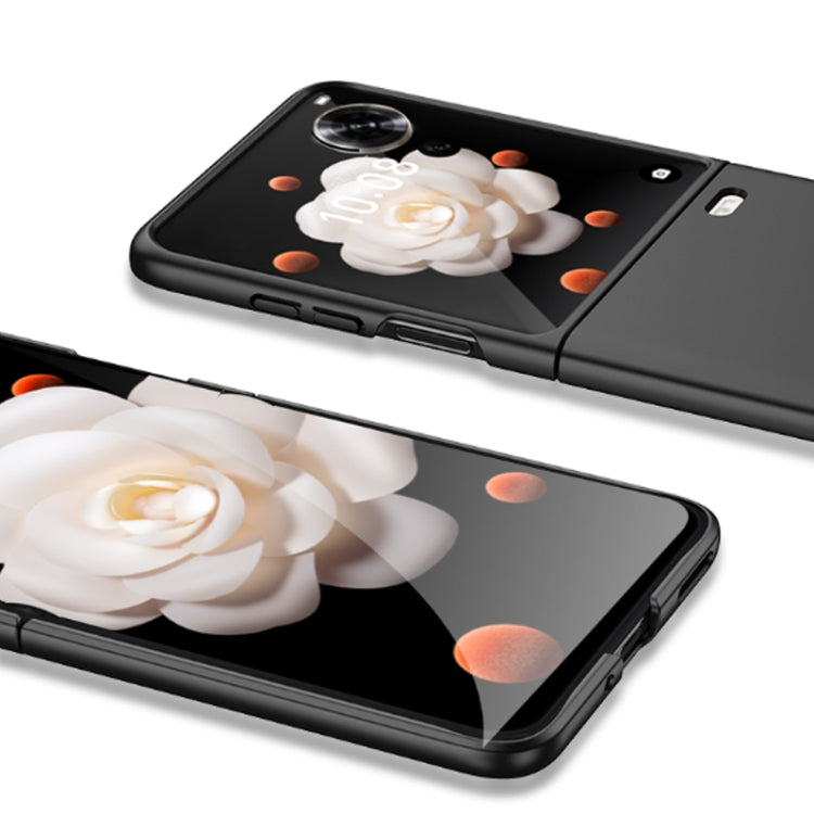 For Honor Magic V Flip GKK Ultra-thin Full Coverage Phone Case(Silver) by GKK