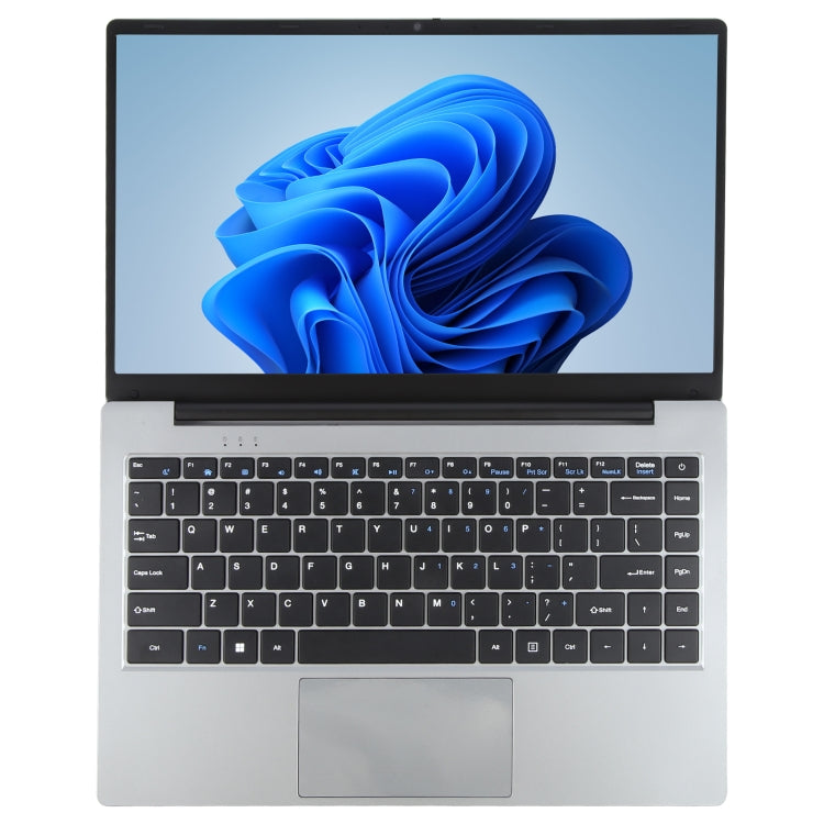 14 inch Windows 11 Laptop, 8GB+256GB, Gen 5th Intel Core i3 CPU, 180 Degree Rotation Axis(Silver) - Others by buy2fix | Online Shopping UK | buy2fix