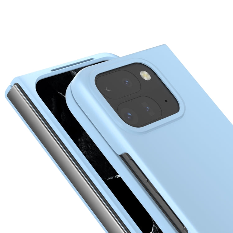 For Google Pixel 9 Pro Fold Skin Feel PC Phone Case(Light Blue) - Google Cases by buy2fix | Online Shopping UK | buy2fix