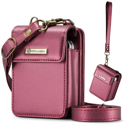 For Motorola Razr Series CaseMe Me50 Mini Lanyard Universal Bag(Wine Red) by CaseMe