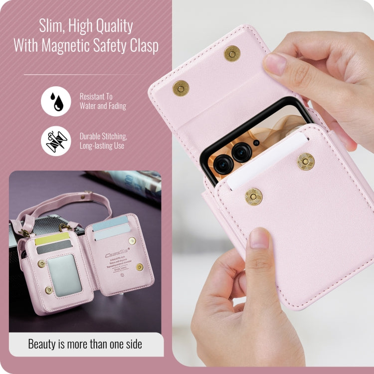 For Motorola Razr Series CaseMe Me50 Mini Lanyard Universal Bag(Pink) by CaseMe