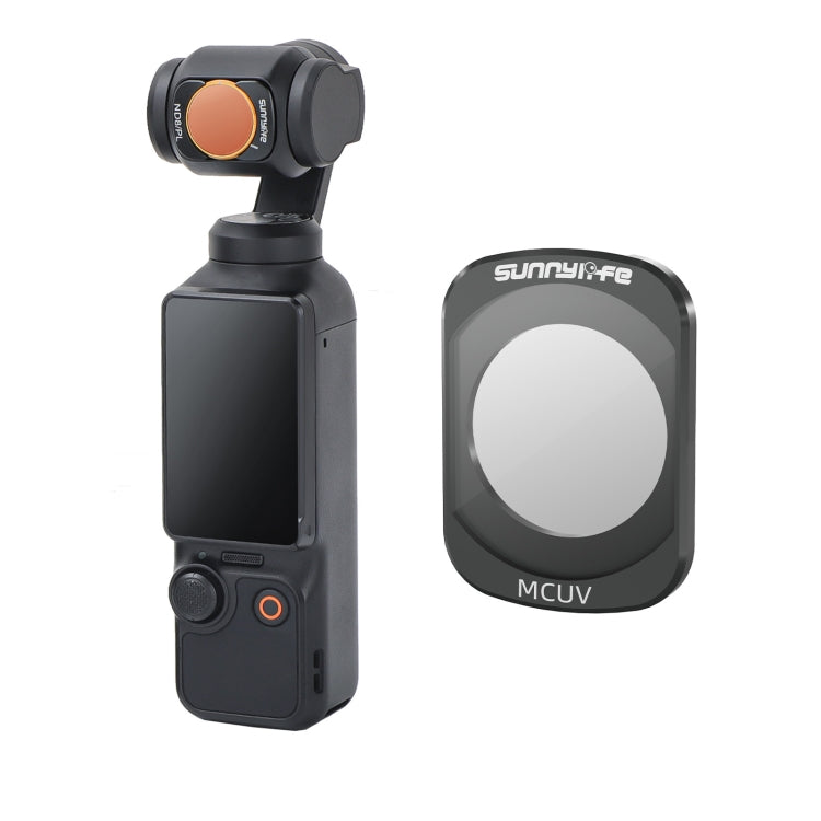 For DJI Osmo Pocket 3 Sunnylife Camera Lens Filter, Filter:MCUV - Lens Accessories by Sunnylife | Online Shopping UK | buy2fix