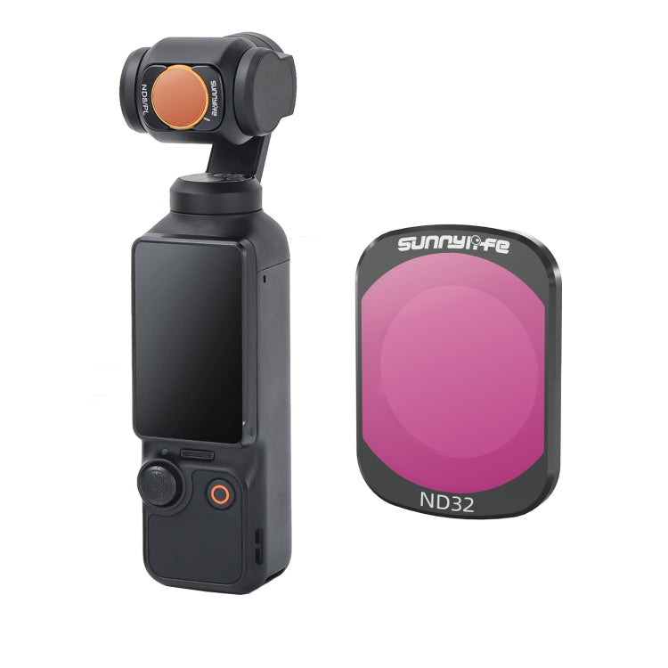 For DJI Osmo Pocket 3 Sunnylife Camera Lens Filter, Filter:ND32 - Lens Accessories by Sunnylife | Online Shopping UK | buy2fix