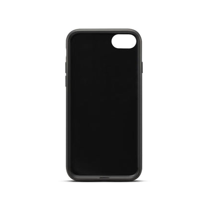 For iPhone 16e Denior D08 PU Single Card Slot Holder Phone Case(Brown) - iPhone 16e Cases by Denior | Online Shopping UK | buy2fix