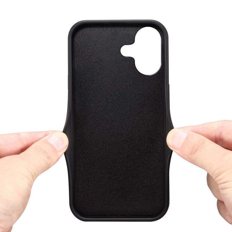 For iPhone 17 Denior D06 PU Back Cover Card Slot Holder Phone Case(Black) - iPhone 17 Cases by Denior | Online Shopping UK | buy2fix