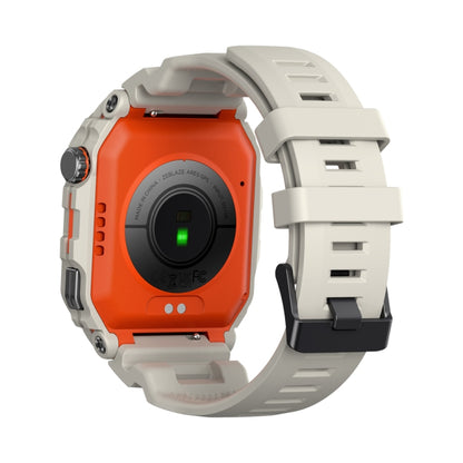 Zeblaze Ares GPS Rugged GPS Smart Watch, Support Heart Rate / Pulse Ox Blood Oxygen(Moon White) - Smart Watches by Zeblaze | Online Shopping UK | buy2fix