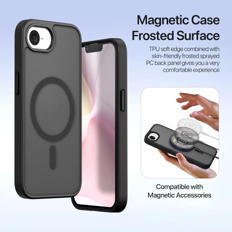 For iPhone 16e DUX DUCIS Lawa Series 2 in 1 Wallet Zipper Detachable MagSafe Phone Case with Lanyard(Black) - iPhone 16e Cases by DUX DUCIS | Online Shopping UK | buy2fix