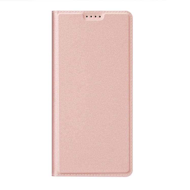 For Samsung Galaxy A16 5G DUX DUCIS Skin Pro Series Flip Leather Phone Case(Pink) - Galaxy Phone Cases by DUX DUCIS | Online Shopping UK | buy2fix