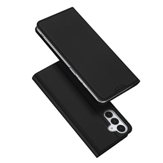 For Samsung Galaxy A17 5G DUX DUCIS Skin Pro Series Flip Leather Phone Case(Black)
