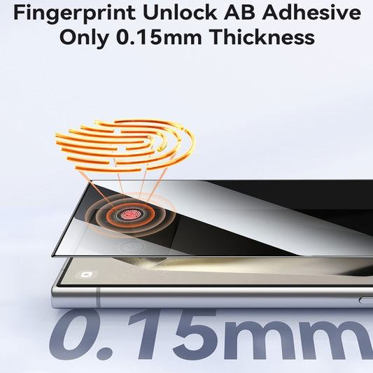 For Samsung Galaxy S24+ 5G JOYROOM 2.5D Full Screen Privacy Tempered Glass Screen Protector by JOYROOM