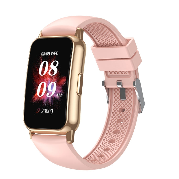 CY22 1.47 inch Silicone Strap IP67 Waterproof Smart Watch, Support Heart Rate / Blood Pressure(Pink) - Smart Watches by buy2fix | Online Shopping UK | buy2fix