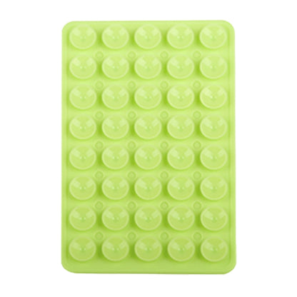 Mobile Phone Silicone 40 Double Side Suction Cup Back Stickers(Green) - Hand-Sticking Bracket by buy2fix | Online Shopping UK | buy2fix
