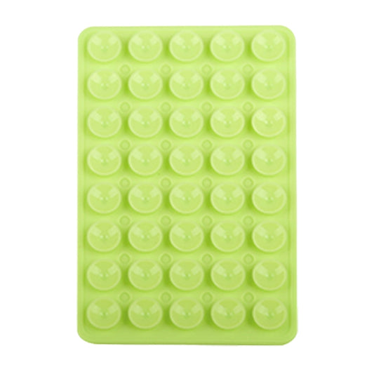 Mobile Phone Silicone 40 Double Side Suction Cup Back Stickers(Green) - Hand-Sticking Bracket by buy2fix | Online Shopping UK | buy2fix