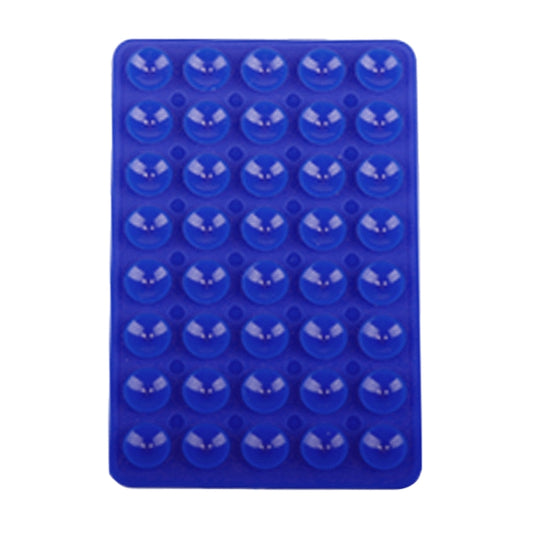 Mobile Phone Silicone 40 Double Side Suction Cup Back Stickers(Dark Blue) - Hand-Sticking Bracket by buy2fix | Online Shopping UK | buy2fix