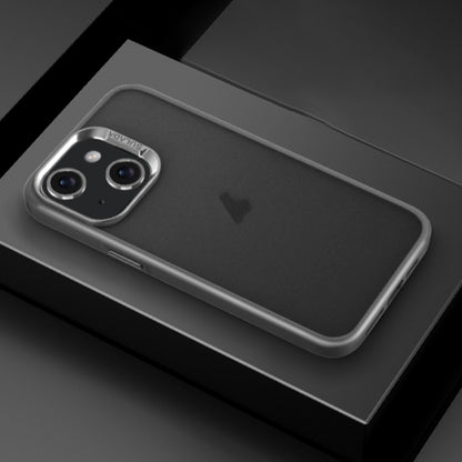 For iPhone 15 Plus SULADA Skin Feel Matte Shockproof Phone Case(Grey) - iPhone 15 Plus Cases by SULADA | Online Shopping UK | buy2fix