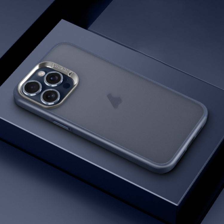 For iPhone 14 Pro SULADA Skin Feel Matte Shockproof Phone Case(Blue) - iPhone 14 Pro Cases by SULADA | Online Shopping UK | buy2fix