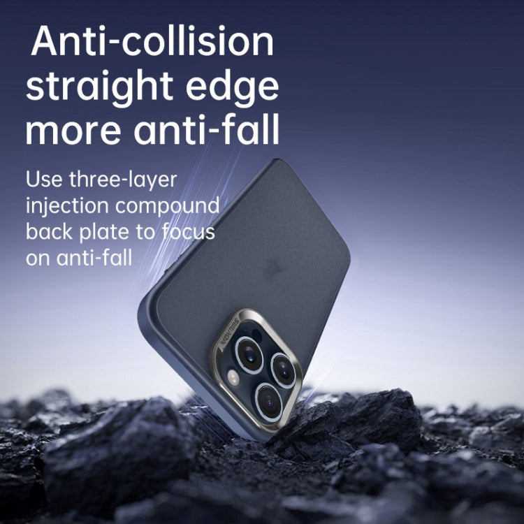 For iPhone 15 Plus SULADA Skin Feel Matte Shockproof Phone Case(Grey) - iPhone 15 Plus Cases by SULADA | Online Shopping UK | buy2fix