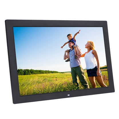 18.5 inch IPS Screen Digital Photo Frame, Plug Type:EU Plug(Black) - 15 inch Above by buy2fix | Online Shopping UK | buy2fix