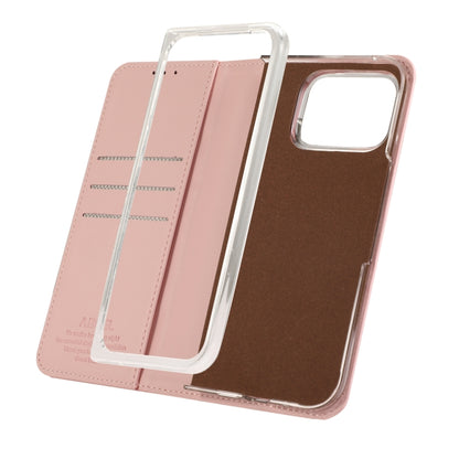 For Google Pixel 9 Pro Fold ABEEL RFID Magnetic Flip Leather Phone Case(Pink) - Google Cases by buy2fix | Online Shopping UK | buy2fix