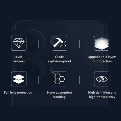 For Google Pixel 9 3D 9H Camera Lens Tempered Glass Film(Black) by buy2fix