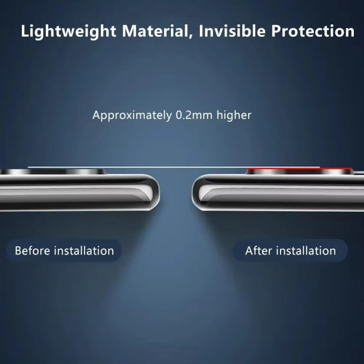 For Google Pixel 9 3D 9H Camera Lens Tempered Glass Film(Black) by buy2fix