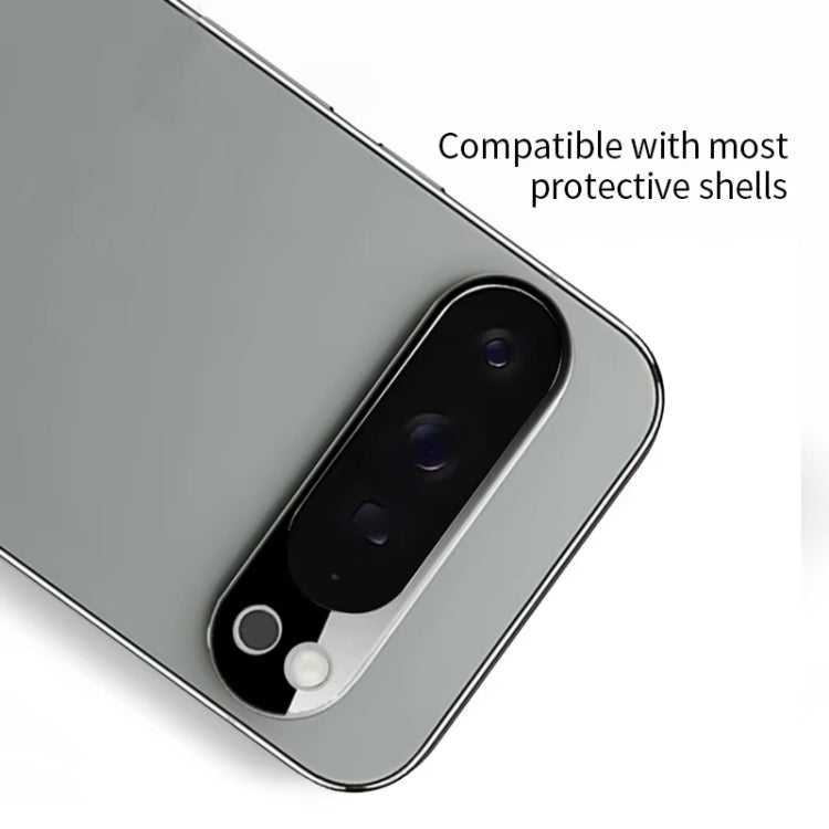 For Google Pixel 9 3D 9H Camera Lens Tempered Glass Film(Black) by buy2fix
