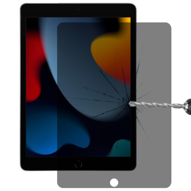 For iPad 10.2 2021 / 2020 / 2019 0.33mm 9H 2.5D Privacy Anti-glare Explosion-proof Tempered Glass Film - More iPad Tempered Glass by buy2fix | Online Shopping UK | buy2fix