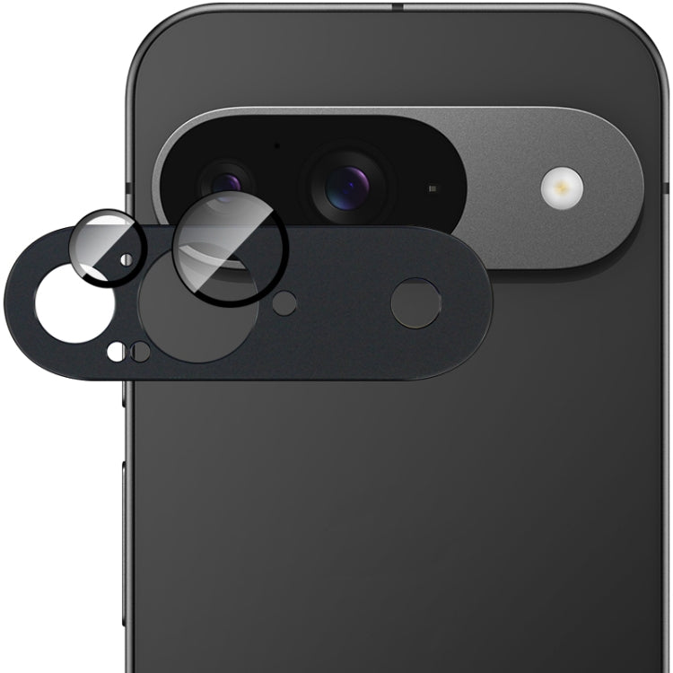 For Google Pixel 9 IMAK Metal Armor Premium Camera Protector Film(Black) - Other by imak | Online Shopping UK | buy2fix