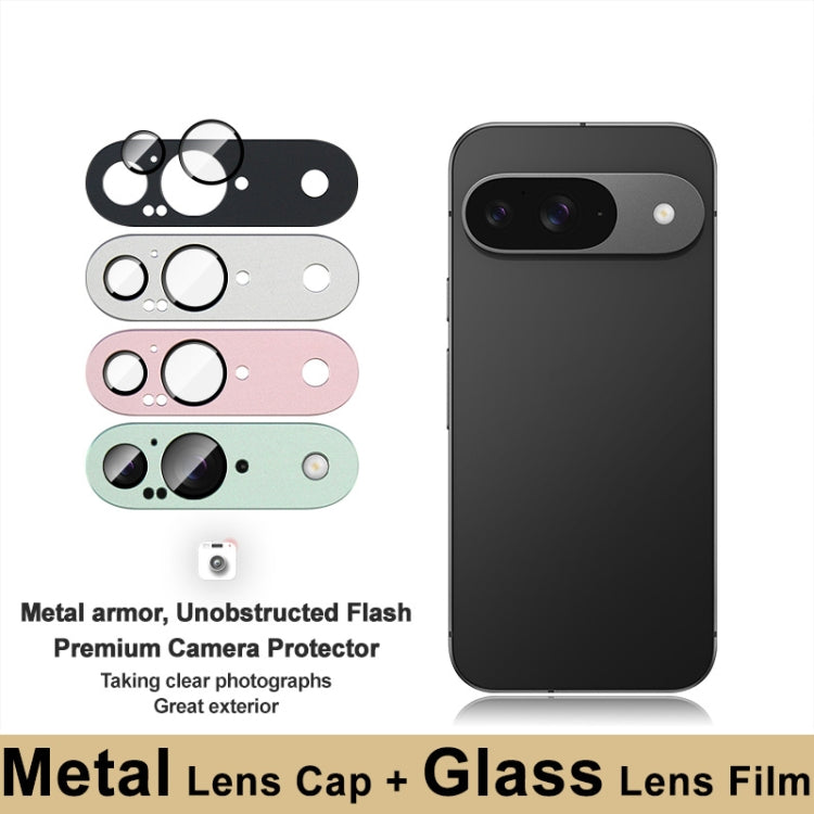 For Google Pixel 9 IMAK Metal Armor Premium Camera Protector Film(Silver) - Other by imak | Online Shopping UK | buy2fix