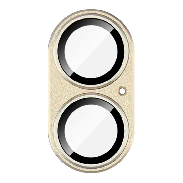 For iPhone 17 IMAK Metal Armor Premium Camera Protector Film(Yellow) - iPhone 17 Cases by imak | Online Shopping UK | buy2fix