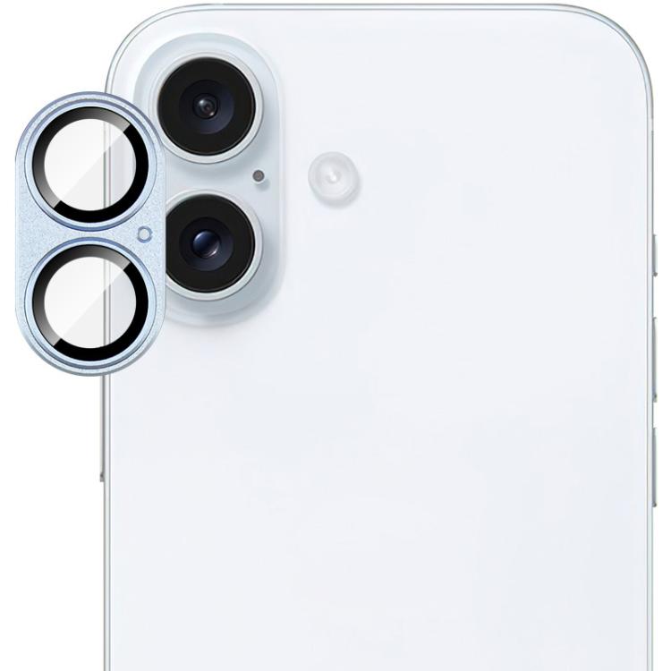 For iPhone 17 IMAK Metal Armor Premium Camera Protector Film(Light Blue) - iPhone 17 Cases by imak | Online Shopping UK | buy2fix