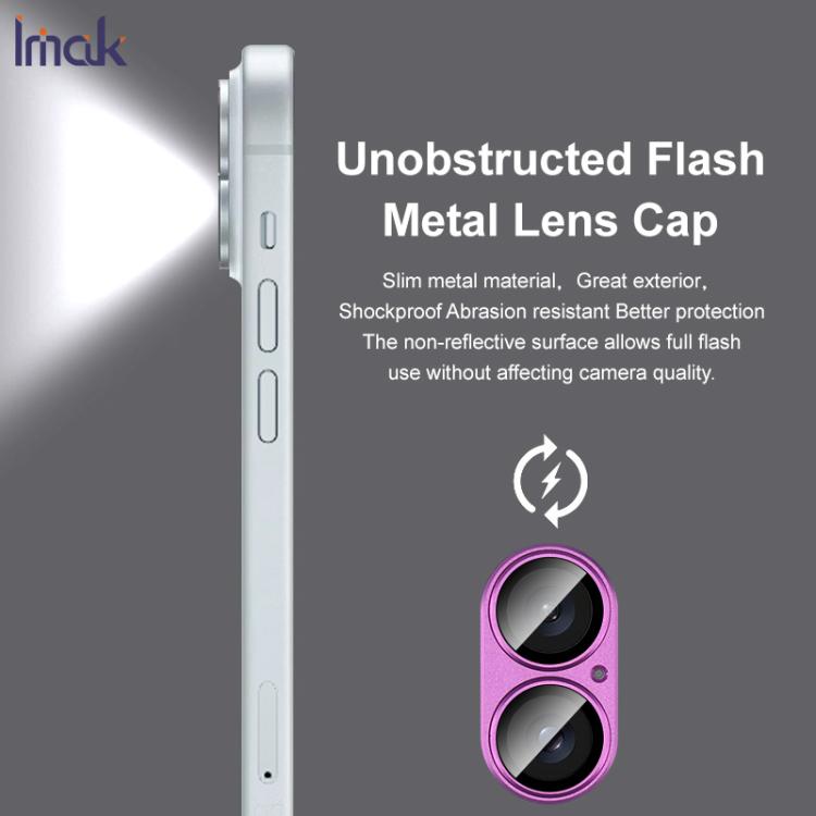 For iPhone 17 IMAK Metal Armor Premium Camera Protector Film(Green) - iPhone 17 Cases by imak | Online Shopping UK | buy2fix