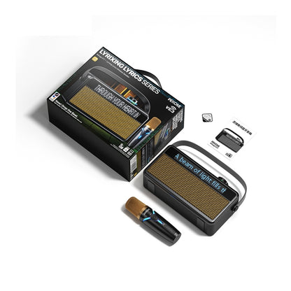 WK Beluga D17 Lyrics Bluetooth Speaker(Black) - Desktop Speaker by WK | Online Shopping UK | buy2fix