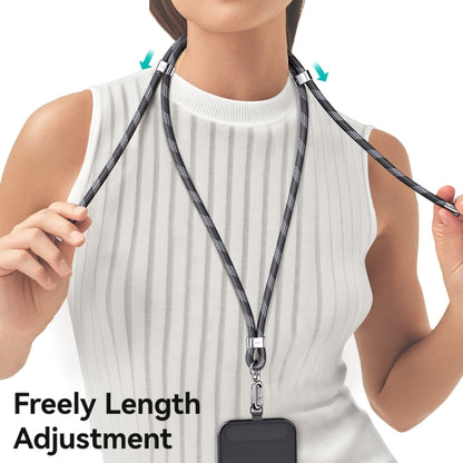 USAMS ZB316 Adjustable Phone Rope(Black) - Lanyards & Wrist Straps by USAMS | Online Shopping UK | buy2fix