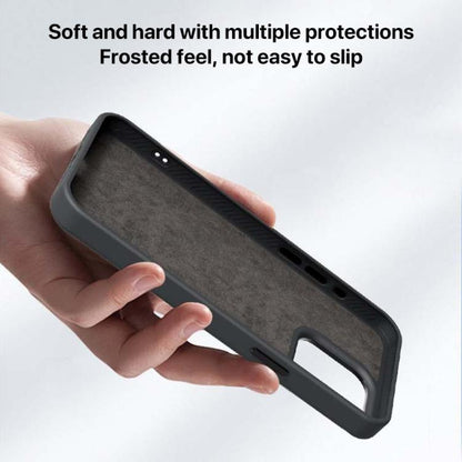 For iPhone 14 Pro Max Four-Color E-ink Screen NFC DIY Phone Case(Grey) - iPhone 14 Pro Max Cases by buy2fix | Online Shopping UK | buy2fix