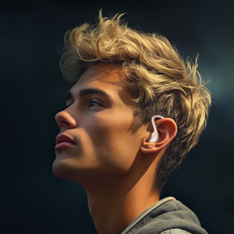 WK WS-03 Yindou Ear-mounted Air Conduction Bluetooth Earphone(Black) - Bluetooth Earphone by WK | Online Shopping UK | buy2fix