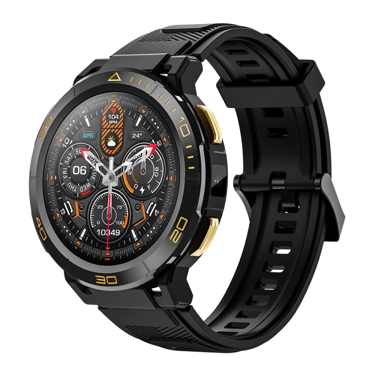 LEMFO Z1 1.43 inch AMOLED Screen Smart Watch, 4G Network Android 8.1, 4GB+64GB, Eurasian Version(Black) - Android Watch by LEMFO | Online Shopping UK | buy2fix