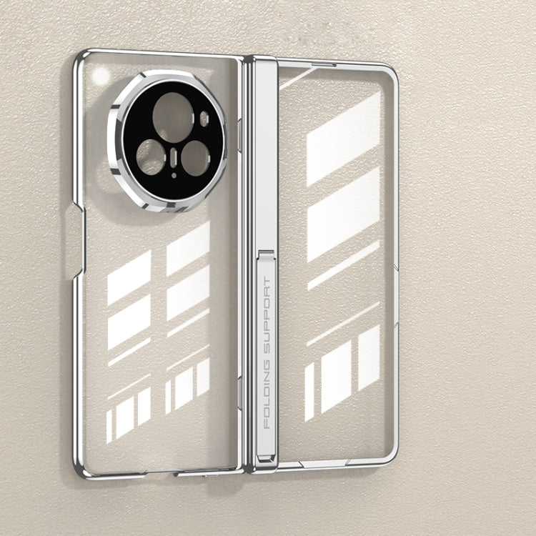 For Honor Magic V3 GKK Integrated Magnetic Fold Hinge Shockproof Phone Case(Silver) by GKK