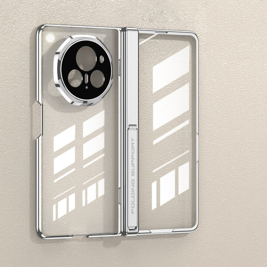 For Honor Magic V3 GKK Integrated Magnetic Fold Hinge Shockproof Phone Case(Silver) by GKK