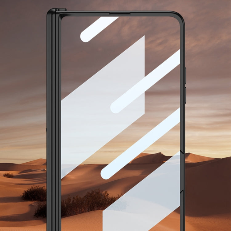 For Honor Magic Vs3 GKK Integrated Magnetic Folding Hinge All-inclusive Phone Case(Black) by GKK