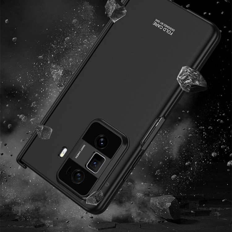 For Honor Magic Vs3 GKK Integrated Magnetic Folding Hinge All-inclusive Phone Case(Black) by GKK