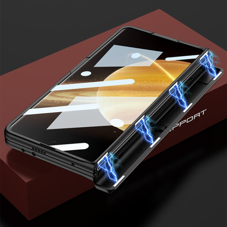 For Honor Magic V3 GKK Integrated Magnetic Folding Hinge All-inclusive Phone Case(Green) by GKK