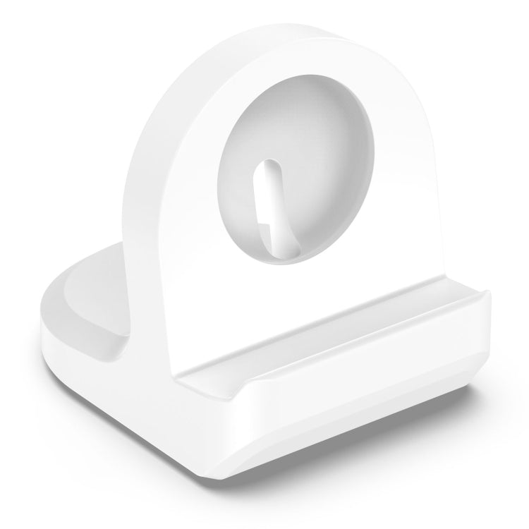 For Google Pixel Watch 3 41 / 45mm Smart Watch Silicone Charging Holder(White) - Other by buy2fix | Online Shopping UK | buy2fix