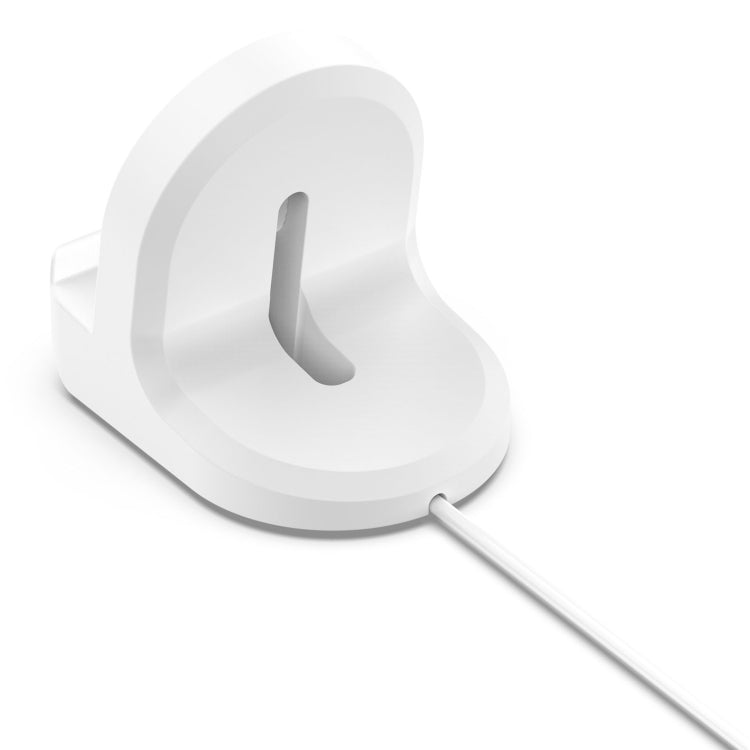 For Google Pixel Watch 3 41 / 45mm Smart Watch Silicone Charging Holder(White) - Other by buy2fix | Online Shopping UK | buy2fix