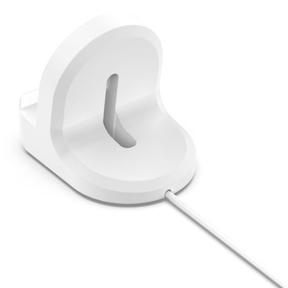 For Google Pixel Watch 3 41 / 45mm Smart Watch Silicone Charging Holder(White) - Other by buy2fix | Online Shopping UK | buy2fix