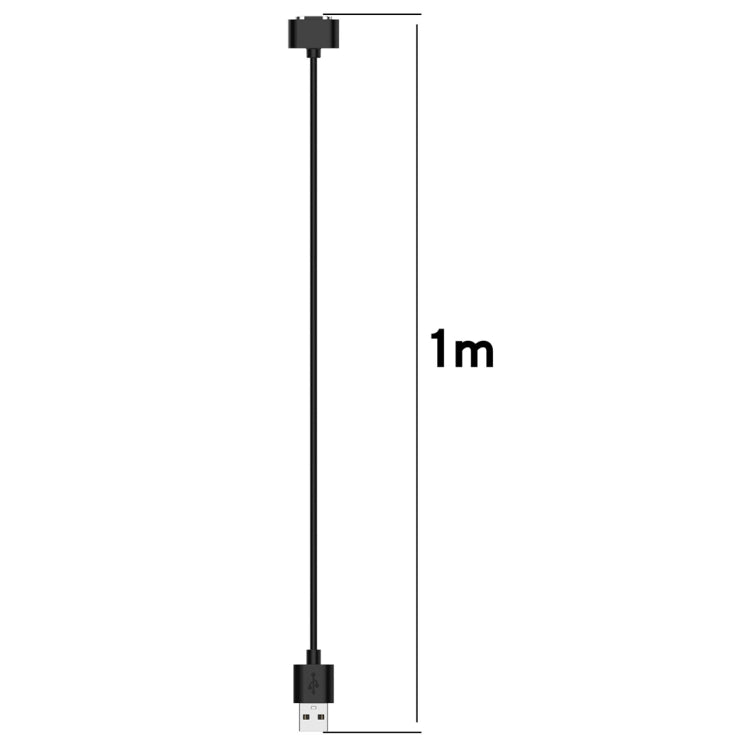 For Xiaomi Mi Rabbit Kids Watch S1 Smart Watch Charging Cable 1m, USB Interface(Black) - Charger by buy2fix | Online Shopping UK | buy2fix