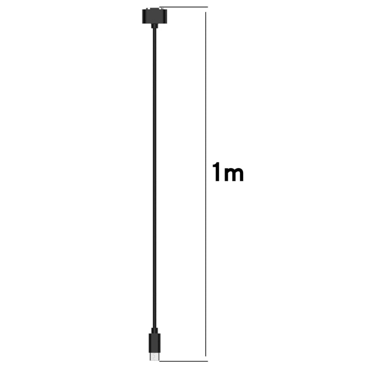 For Xiaomi Mi Rabbit Kids Watch S1 Smart Watch Charging Cable 1m, USB-C / Type-C Interface(Black) - Charger by buy2fix | Online Shopping UK | buy2fix