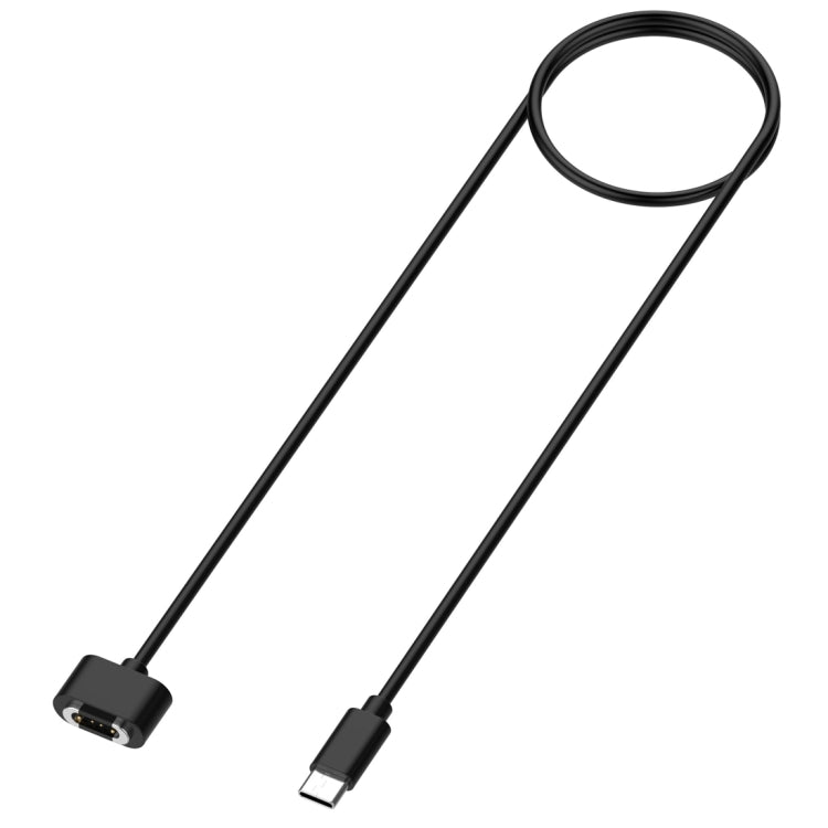 For Xiaomi Mi Rabbit Kids Watch S1 Smart Watch Charging Cable 1m, USB-C / Type-C Interface(Black) - Charger by buy2fix | Online Shopping UK | buy2fix