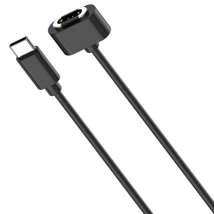For Xiaomi Mi Rabbit Kids Watch S1 Smart Watch Charging Cable 1m, USB-C / Type-C Interface(Black) - Charger by buy2fix | Online Shopping UK | buy2fix